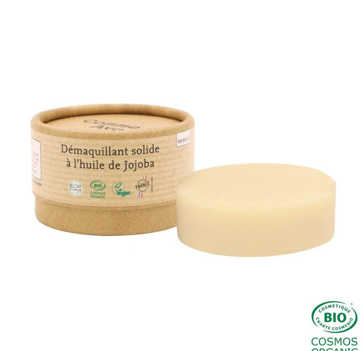 Comme Avant -- Démaquillant solide à l'huile de jojoba - 40 g