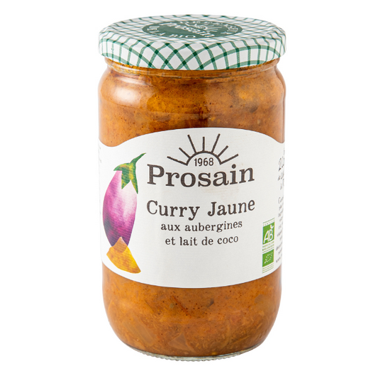 Prosain -- Curry jaune aux aubergines bio - 650 g