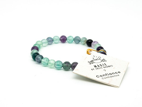 Jolis Baumes -- Bracelet confiance fluorite