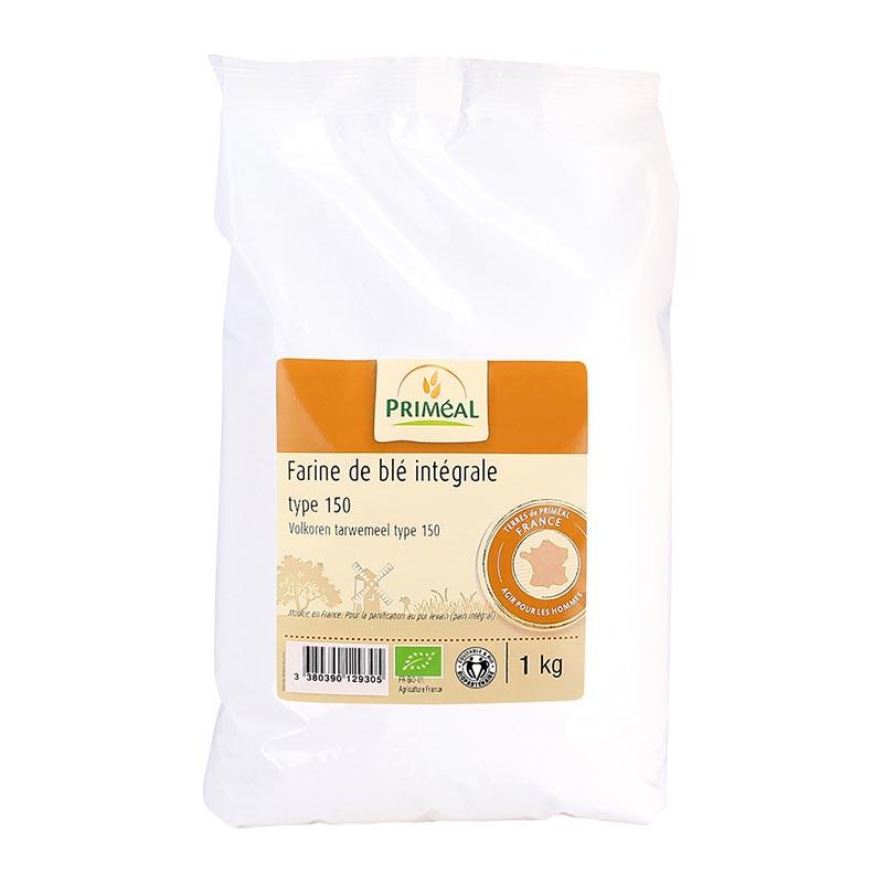 Farine de blé intégrale t150 bio - 1