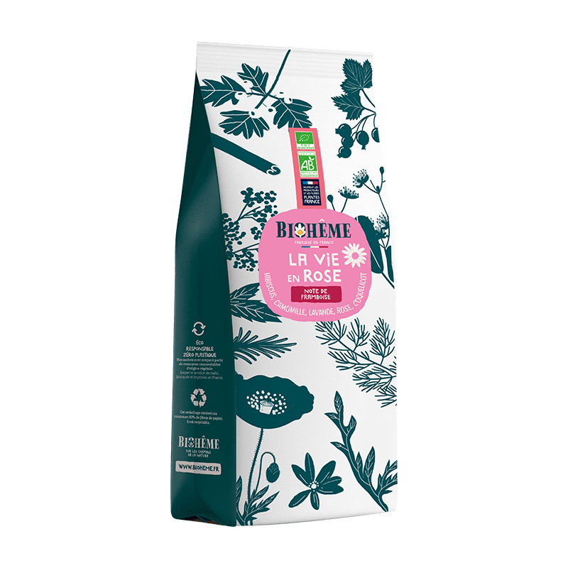 Biohême -- La Vie en Rose - 50 g - Sachet Vrac