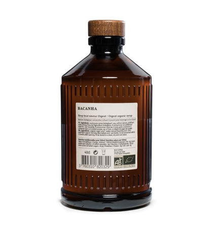 Bacanha -- Sirop orgeat brut bio - 400 ml